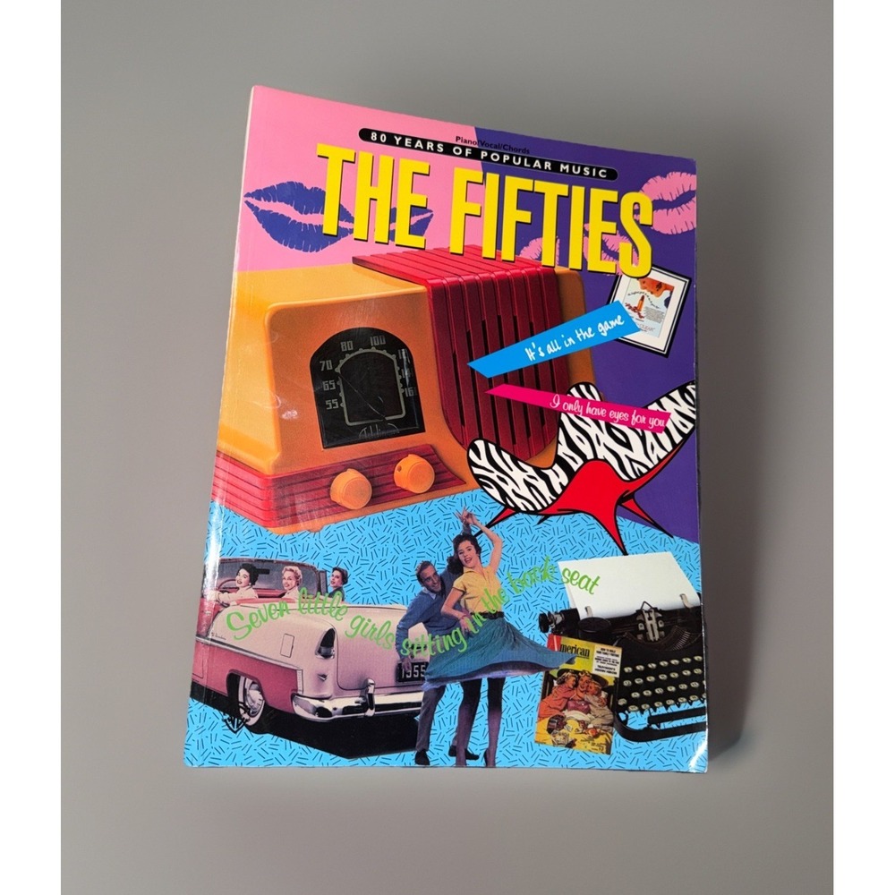 1999 The Fifties Vocal Selections Songbook P/V/G Warner Bros‎ 1999